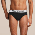 Men's Classic Black Brief Underwear-0