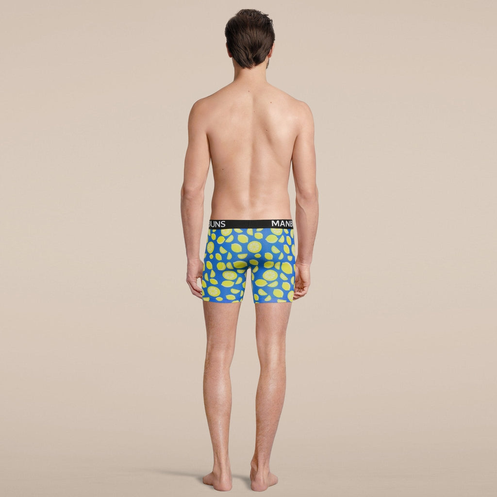 Men's Lemon Boxer Brief Underwear-3