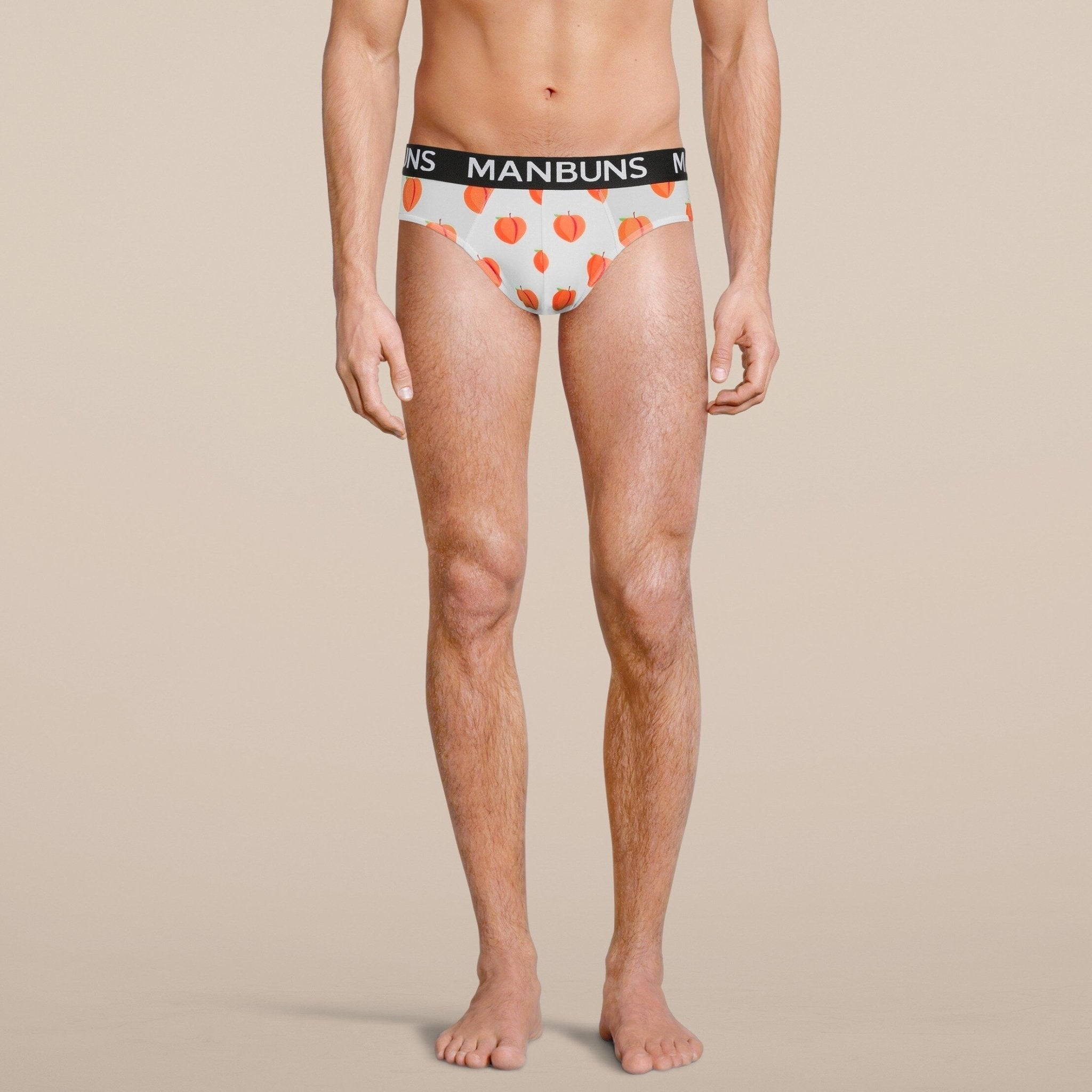 Men's Peach Brief Underwear-4